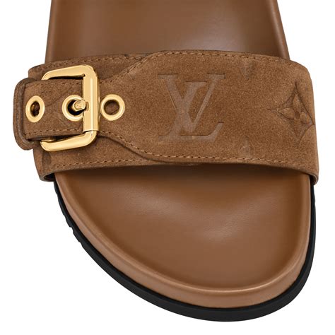 lv bom dia flat mule